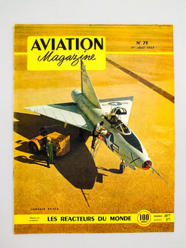 Aviation Magazine ( lot des 125 premiers numéros, du n° 1 du 1er mai 1950 au n° 125 du 24 mars 1955 ). Aviation Magazine (revue bimensuelle) ; Pierre ...