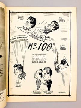 Aviation Magazine ( lot des 125 premiers numéros, du n° 1 du 1er mai 1950 au n° 125 du 24 mars 1955 ). Aviation Magazine (revue bimensuelle) ; Pierre ...