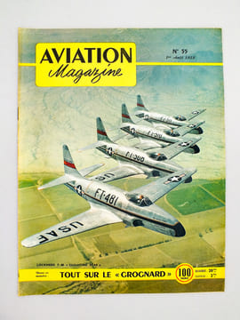 Aviation Magazine ( lot des 125 premiers numéros, du n° 1 du 1er mai 1950 au n° 125 du 24 mars 1955 ). Aviation Magazine (revue bimensuelle) ; Pierre ...