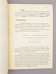 Bulletin d'information du laboratoire d'analyse lexicologique ( lot de 6 vol., numéros I à VI ) : I ; II ; III ; IV ; V ; VI