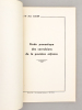 Etude pronostique des convulsions de la première enfance [ exemplaire dédicacé par l'auteur ]. Dr. Jean JULIEN
