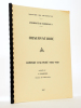 Université de Bordeaux I - Observatoire, rapport d'activité 1980-1981, présenté par F. Poumeyrol, directeur de l'Observatoire.. Observatoire de ...