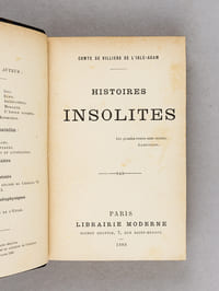Histoires Insolites [ Edition originale ]