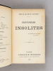 Histoires Insolites [ Edition originale ]. VILLIERS DE L'ISLE-ADAM, Comte de ; [VILLIERS DE L'ISLE-ADAM, Auguste ]