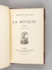 La Révolte, drame en un acte en prose [ Edition originale ]. VILLIERS DE L'ISLE-ADAM, Comte de ; [VILLIERS DE L'ISLE-ADAM, Auguste ]