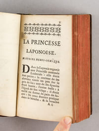 Mille et Une Fadaises. Contes à dormir de bout. Ouvrage dans un gout très moderne [ Edition originale ] [Suivi de : ] La Princesse laponoise, histoire héroï-comique [ [Suivi de : ] La Princesse Laponoise, histoire Galante et Littéraire Seconde Partie. L'Impatient Opéra comique [ Suivi de : ] Le Phénix Conjugal, Nouvelle du Temps [Suivi de :] Les Amusemens de la Campagne, ou le Défi Spirituel [Suivi de : ] Eloge de la Méchante Femme, dédié à Mademoiselle Honesta