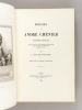 Poésies de André Chénier (2 Tomes - Complet). CHENIER, André ; (BECQ DE FOUQIERES, L.)