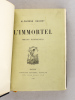 L'Immortel. Moeurs parisiennes [ Edition originale ]. DAUDET, Alphonse