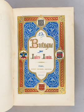 La Bretagne. JANIN, Jules ; ( BELLANGE, GIGOUX ; ISABEY ; MOREL-FATIO ; DAUBIGNY )