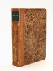 Cinq-Mars, ou Une Conjuration sous Louis XIII (2 Tomes - Complet) [ Edition originale ]. VIGNY, Comte Alfred de