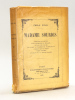 Madame Sourdis [ Edition originale ] . ZOLA, Emile