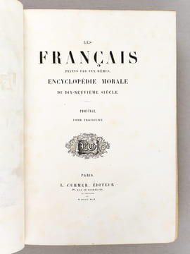 Les Français peints par eux-mêmes. Encyclopédie Morale du dix-neuvième siècle. Province Tome III [ Tome Troisième - Tome 3 ] . Collectif ; GAVARNI ; ...