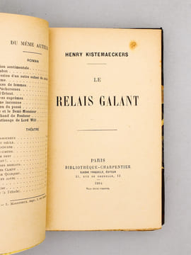 Le Relais-Galant. KISTEMAECKERS, Henry [ 1872-1938 ]