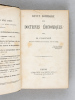 Revue sommaire des Doctrines économiques [ Edition originale ]. COURNOT, M. ; [ COURNOT, Antoine-Augustin ]