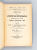 Etude sur l'Evolution des Coutumes kabyles spécialement en ce qui concerne l'Exhérédation des Femmes et la Pratique des Hobous. [ Edition originale ] ...