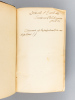 Traité de Sociologie Générale (2 Tomes - Complet) [ Livre dédicacé par l'auteur ]. PARETO, Vilfredo ; (BOVEN, Pierre)
