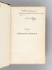 Traité de Sociologie Générale (2 Tomes - Complet) [ Livre dédicacé par l'auteur ]. PARETO, Vilfredo ; (BOVEN, Pierre)