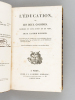 L'Education, ou Les Deux Cousines, Comédie en cinq Actes et en vers, de M. Casimir Bonjour, Représentée pour la première fois, par les Comédiens ...