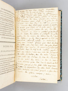 Les Châteaux en Espagne, Comédie en cinq actes et en vers ; par M. Collin d'Harleville ; Représentée, pour la première fois, au Théatre Français, le 20 Février 1789, & à Versailles, devant Leurs Majestés, le 26 Mars suivant [ Edition originale - Exemplaire annoté et corrigé par l'auteur ]