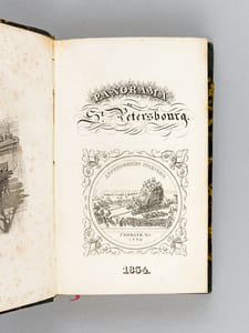 Panorama de St-Pétersbourg [ Panorama de Saint-Pétersbourg Tome Deuxième ]
