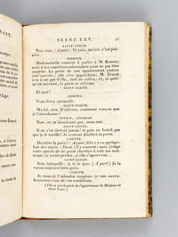 Le Mari et l'Amant, Comédie en un Acte, de M. J.-C. Vial, Représentée, pour la première fois, sur le Théâtre Français, par les Comédiens ordinaires du Roi, le Jeudi 15 février 1821 [ Edition originale - Livre dédicacé par l'auteur ]