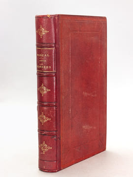 Oeuvres de Pascal. Pensées, lettres et opuscules divers.. PASCAL, Blaise