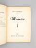 Monodie [ exemplaire dédicacé par l'auteur ]. MOMPEZAT, Marcel (1897-1977)
