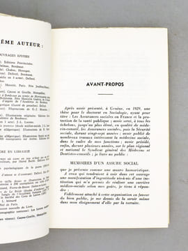 Mémoires d'un assuré social. Récit humoristique [ exemplaire dédicacé par l'auteur ]. EYLAUD, J.-M. [ EYLAUD, Jean-Max (1896-1979) ]