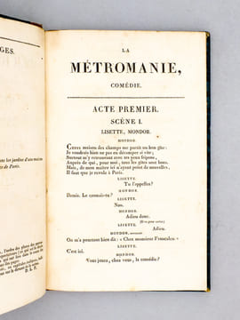 La Métromanie , comédie en cinq actes et en vers ; représentée, pour la première fois, à Paris, par les comédiens ordinaires du Roi, le vendredi 10 ...
