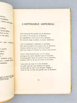 [ Lot de 2 livres sur les vins, dédicacés par l'auteur ] Monbazillac , Hosanna de Topaze ; Bordeaux, Rose des vins. GOT, Armand ; GERMAIN, Rodolphe ...