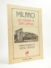 Milano , Le colonne di San Lorenzo - stampa litografica di Walter Gautschi. GAUTSCHI, Walter