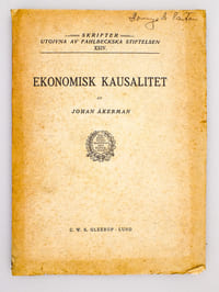Ekonomisk Kausalitet [ Causality in Economics ]