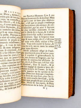 Histoire du peuple Hébreu, tirée de l’écriture sainte, depuis la Création du Monde jusqu’à la ruine entière de la Sinagogue sous Tite & Vespasien ( 2 ...