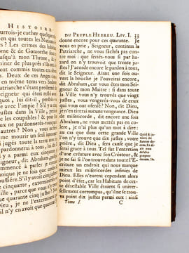 Histoire du peuple Hébreu, tirée de l’écriture sainte, depuis la Création du Monde jusqu’à la ruine entière de la Sinagogue sous Tite & Vespasien ( 2 ...