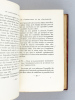 Introduction à l'Etude de la Médecine Expérimentale (2 Tomes - Complet) [ Exemplaire sur papier d'Annam numéroté ]. BERNARD, Claude ; (MAHN, Berthold ...