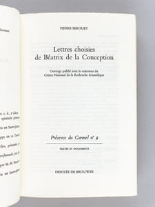 Lettres choisies