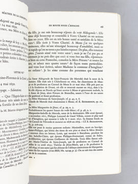 Lettres choisies. BEATRIX DE LA CONCEPTION ; (SEROUET Pierre)