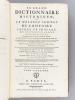 Le Grand Dictionnaire Historique, ou Le Mélange Curieux de l'Histoire Sacrée et Profane. Tome Cinquième [ F - HH - Le Grand Dictionnaire Historique Du ...