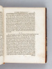 Parthenologia historico-medica, hoc est, Virginitatis Consideratio [ Edition originale - Exemplaire de Louis Jean Marie Daubenton ] Qua ad eam ...