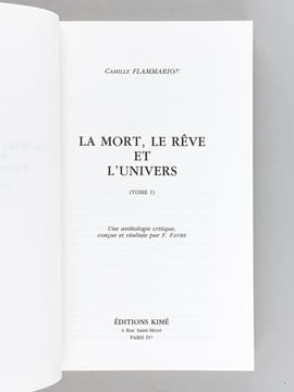 Le Rêve, la Mort et l'Univers ( 2 Tomes - Complet). FLAMMARION, Camille