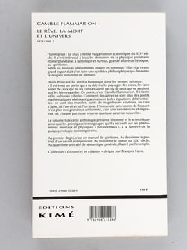 Le Rêve, la Mort et l'Univers ( 2 Tomes - Complet). FLAMMARION, Camille