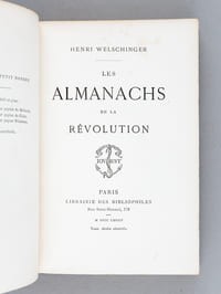 Les Almanachs de la Révolution