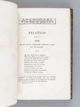 Voyages de Piron à Beaune suivis de Ses Amours avec Mlle Quinault publiés sur les manuscrits autographes originaux par Honoré Bonhomme. PIRON, Alexis ...