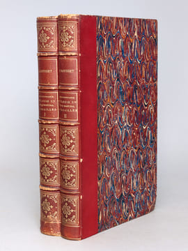 Correspondance de Louis XV et du Maréchal de Noailles (2 Tomes - Complet) [ Exemplaire annoté par Sainte-Beuve ] publié par ordre de Son Excellence Le ...