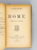 Rome. Carnet d'un Voyageur [ Edition originale ]. MOUY, Charles de