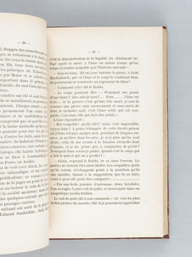 Le Judaïsme. [ Edition originale ] Esquisse des Moeurs Juives. Croyances, Rites religieux, Mobilier, Naissance, Mariage, Décès, Funérailles, ...