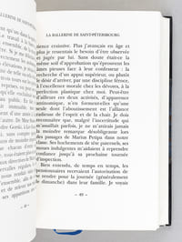 La Ballerine de Saint-Pétersbourg [ Edition originale ]