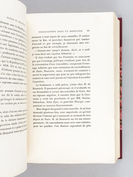Notes et Souvenirs de M. Thiers (1870-1873) Voyage diplomatique - Proposition d'un Armistice - Préliminaires de la Paix - Présidence de la République ...