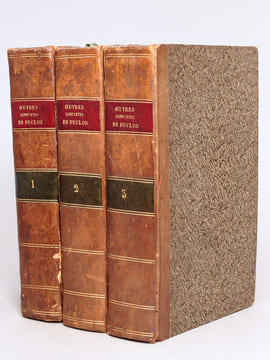 Oeuvres complètes de Duclos (3 Tomes - Complet) Tome 1 : Considérations sur les Moeurs de ce siècle - Remarques sur la Grammaire - Considérations ...