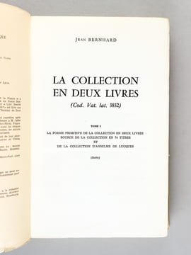 Revue de Droit Canonique (année 1962 complète) : Tome XII n° 1-2 mars 1962 ; N° 3-4 Septembre --Décembre 1962 : La collection en deux livres (Cod. ...